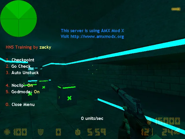 deathrun_blue_x - карта deathrun для CS 1.6: точки, раунды, .nav и оптимизация - скриншот 5