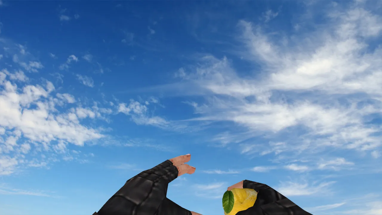 Модель «Lemon Grenade» v_ и p_ для CS 1.6: звуки, анимация осмотра, качественные текстуры гранаты - скриншот 2