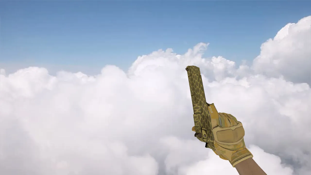 Модель «Deagle Золотой карп» для CS 1.6 – качественная замена - скриншот 2