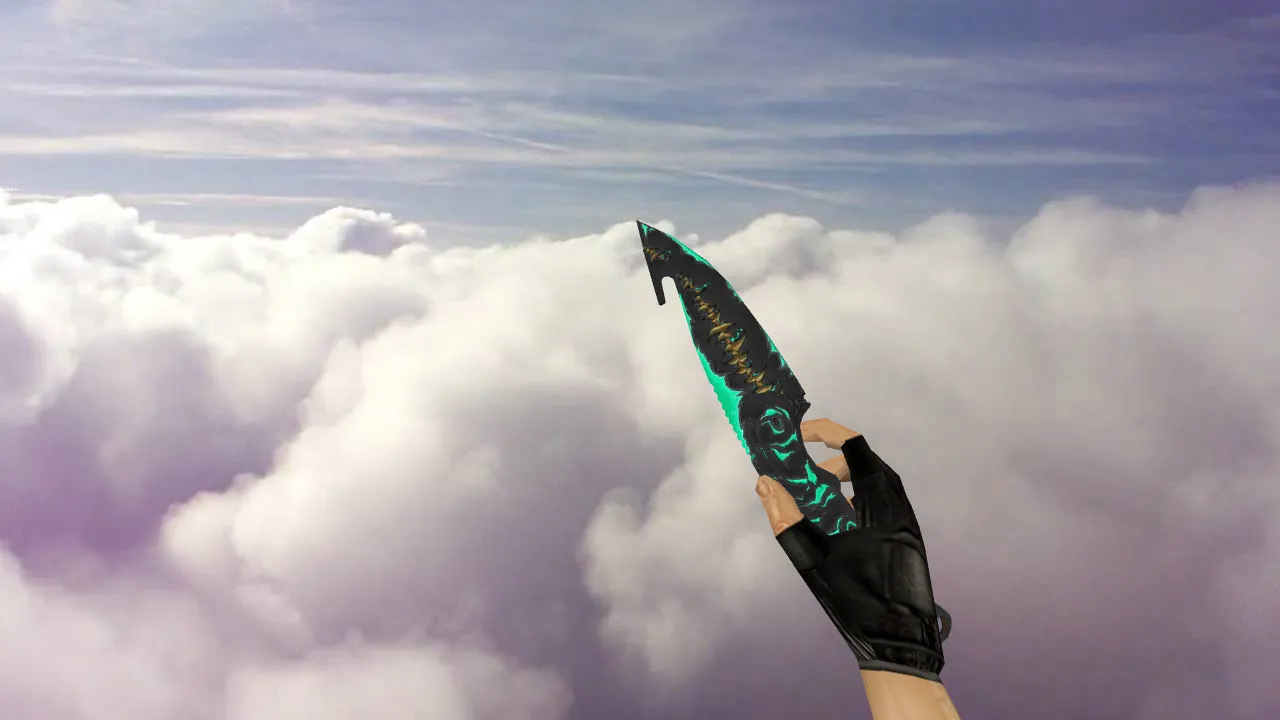 Модель «Gut Knife Abnormal» (v_ и p_) для CS 1.6: звук, анимация осмотра, текстуры и настройка - скриншот 2
