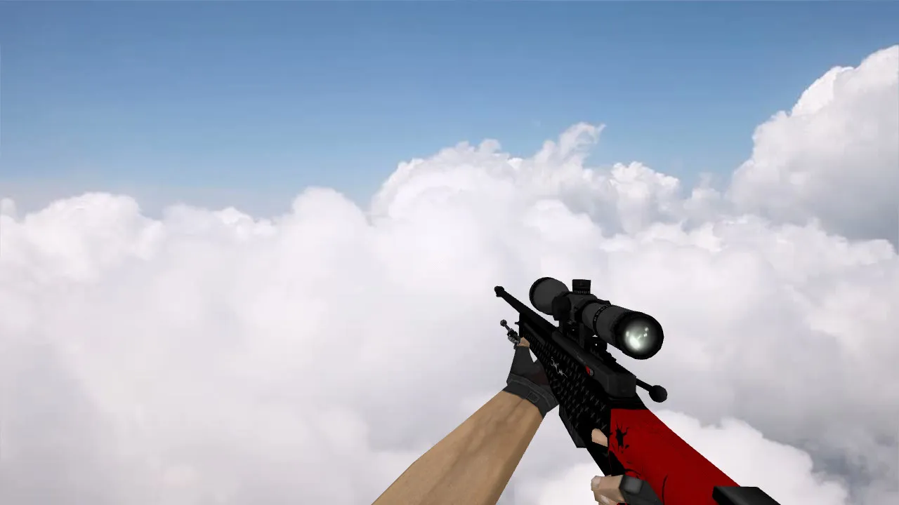 Модель AWP Skull Counter для CS 1.6 – Обновите свой арсенал — скриншот 3