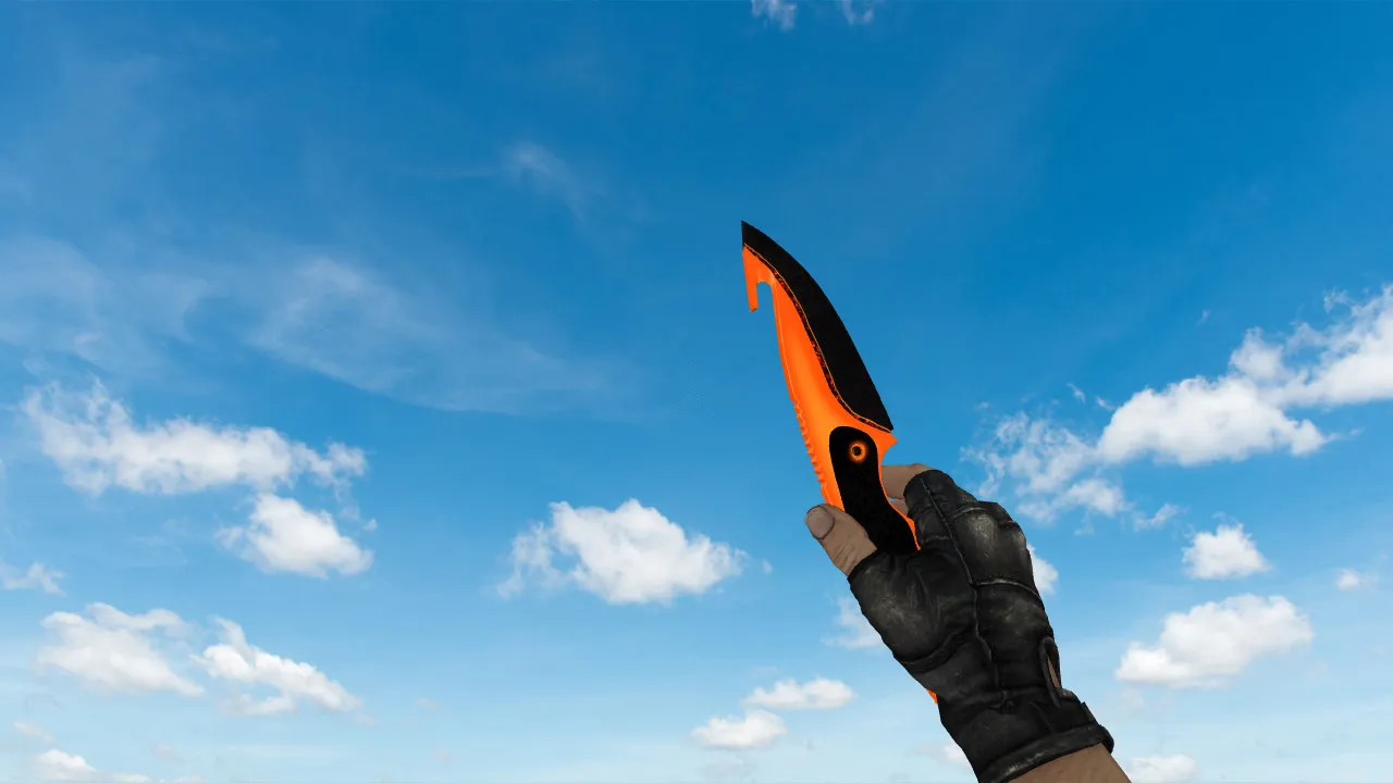 Модель «Gut Knife Lavatron» для CS 1.6: v_, p_, w_ нож, анимация осмотра, звуки, текстуры - скриншот 2