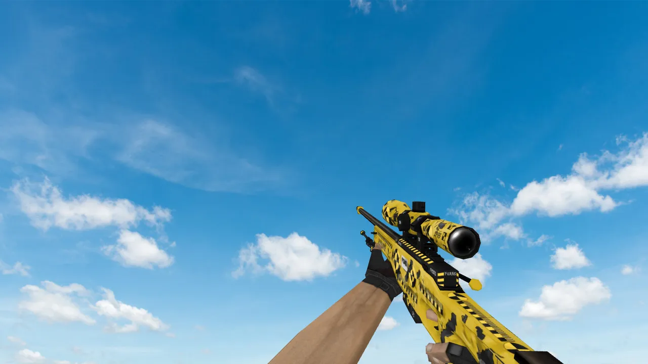 Модель AWP Crashed для CS 1.6: загрузите и сделайте игру лучше — скриншот 3