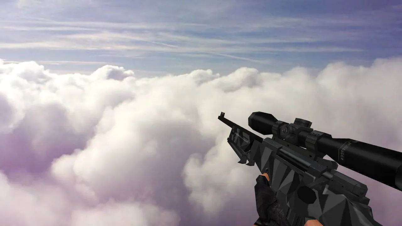 Модель «Стандартный AWP Графит» для CS 1.6 - Отличный выбор для геймеров - скриншот 2