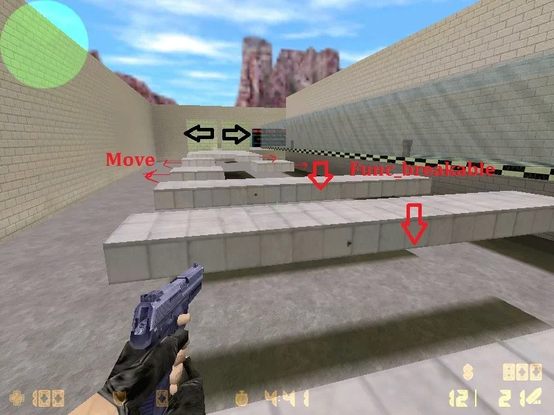 deathrun_galaxy_v1 для CS 1.6: deathrun-карта, точки управления, боты с .nav, оптимизация wpoly/epoly - скриншот 4