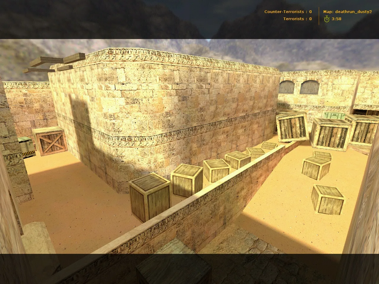 deathrun_dusty2 для CS 1.6: тактики, точки, .nav и оптимизация карт - скриншот 10