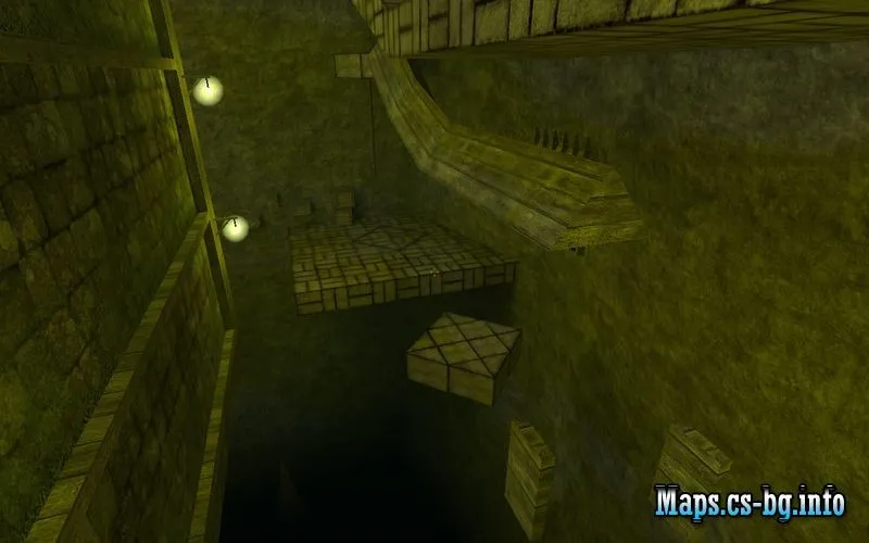 deathrun_forgotten_fixed3 - карта Deathrun для CS 1.6: точки, маршруты, .nav и оптимизация - скриншот 2