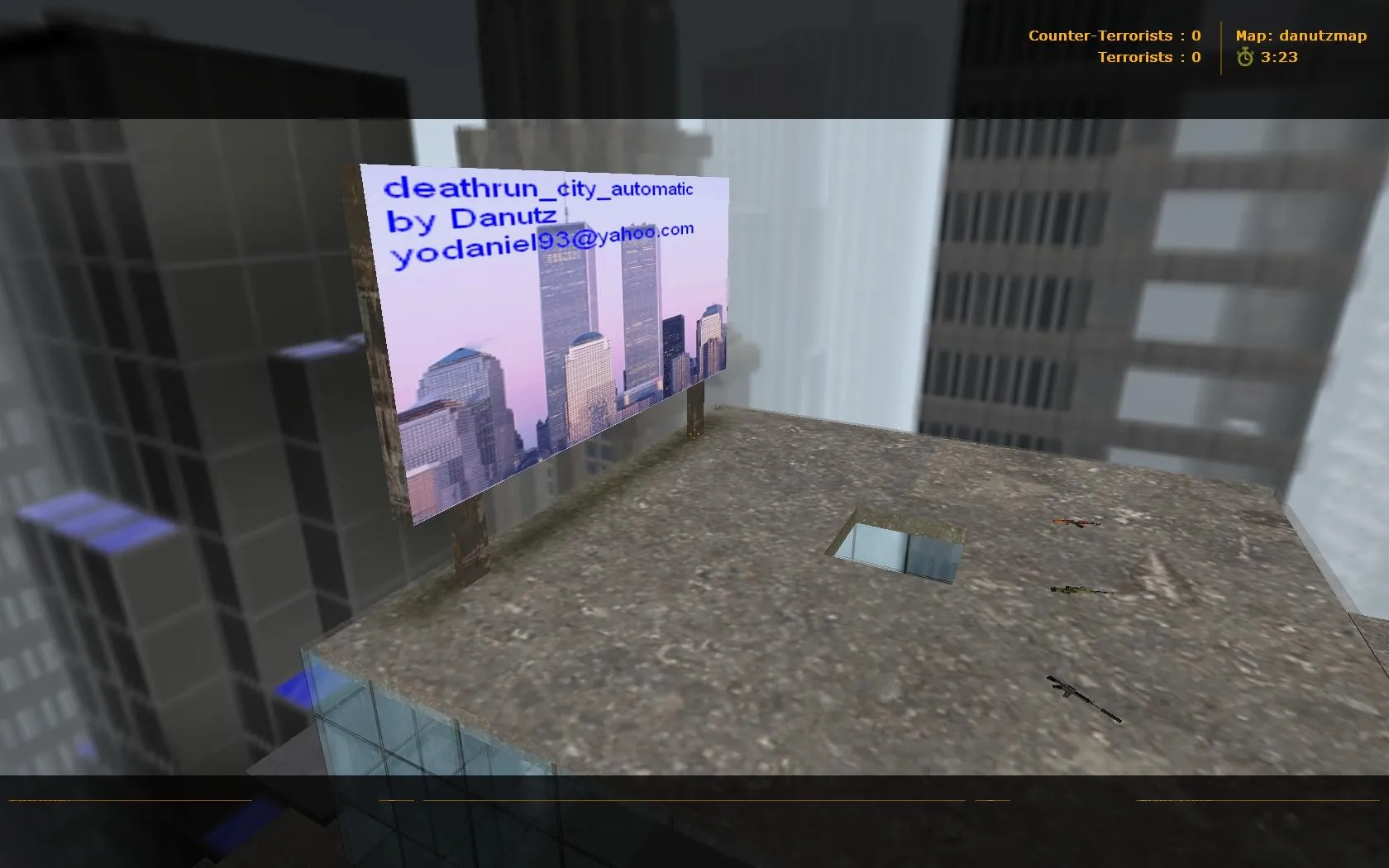 deathrun_city_automatic для CS 1.6: прохождение, точки, .nav для ботов и оптимизация - скриншот 3