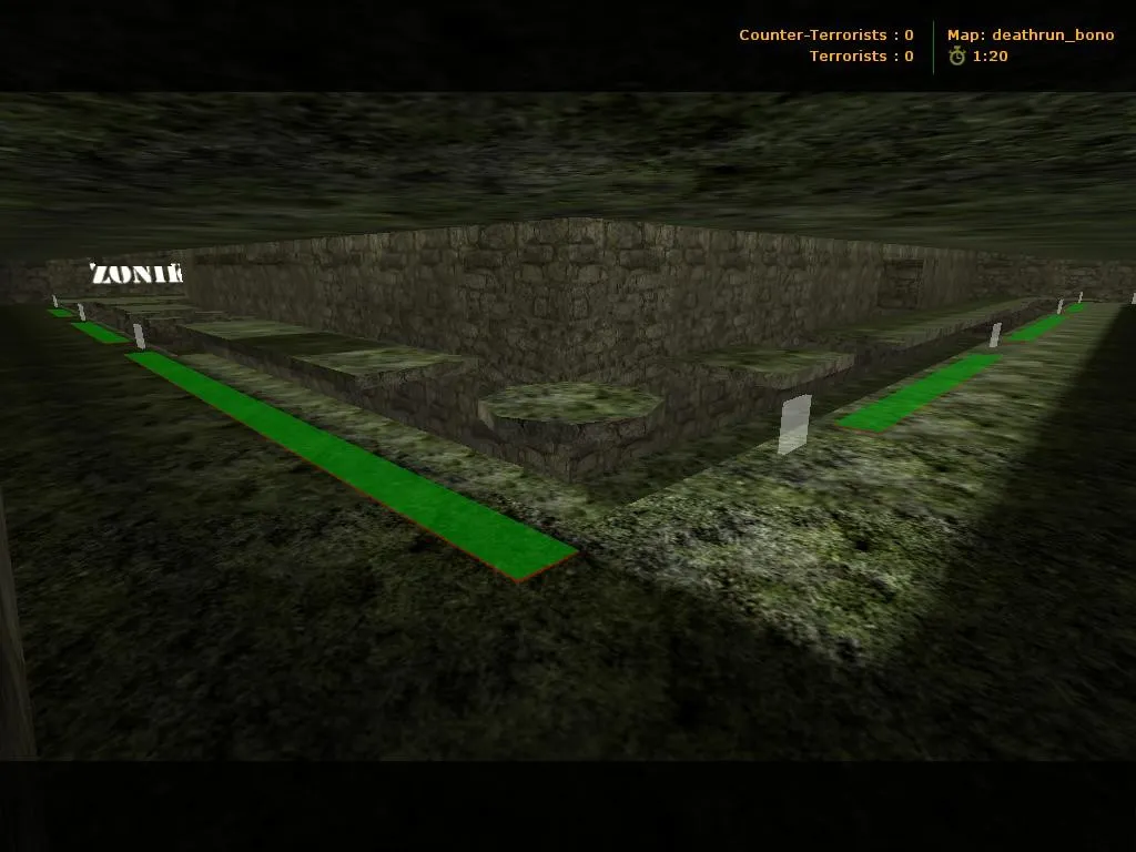 Карта deathrun_bono для CS 1.6: тактика, точки, .nav, оптимизация и настройка сервера - скриншот 4