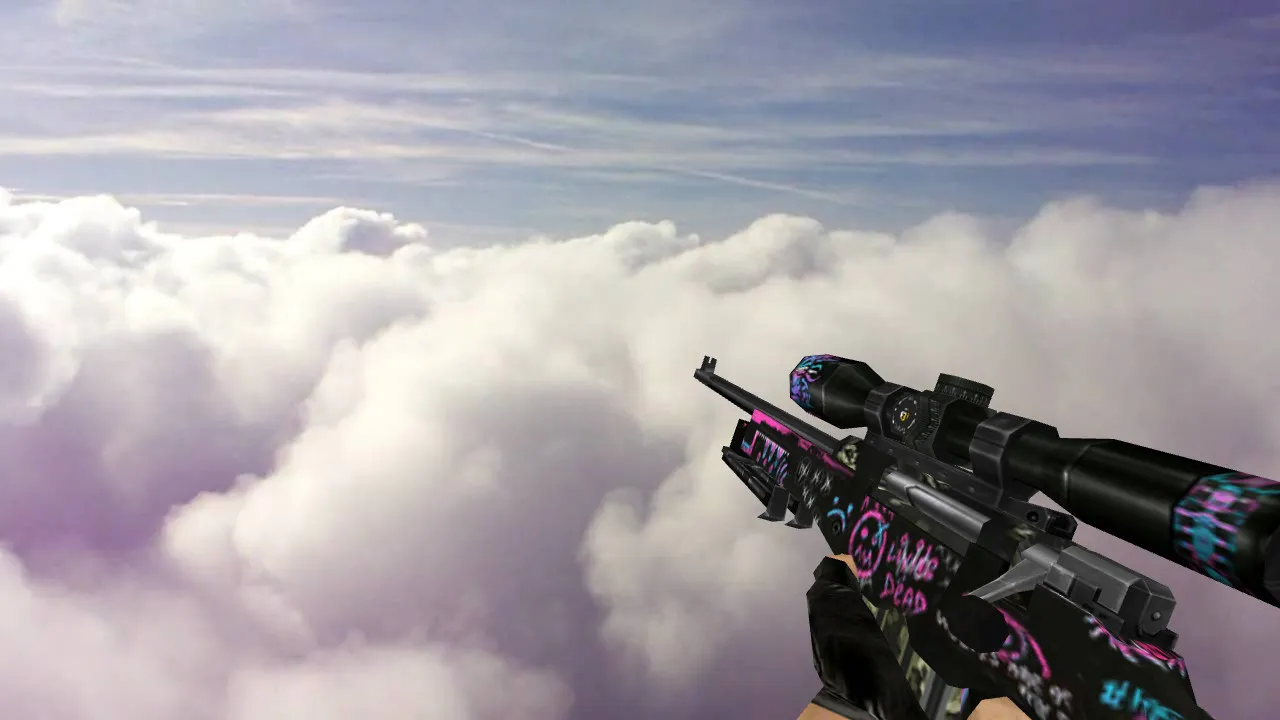 Модель Стандартный AWP Горячечные грёзы для CS 1.6 - скриншот 2