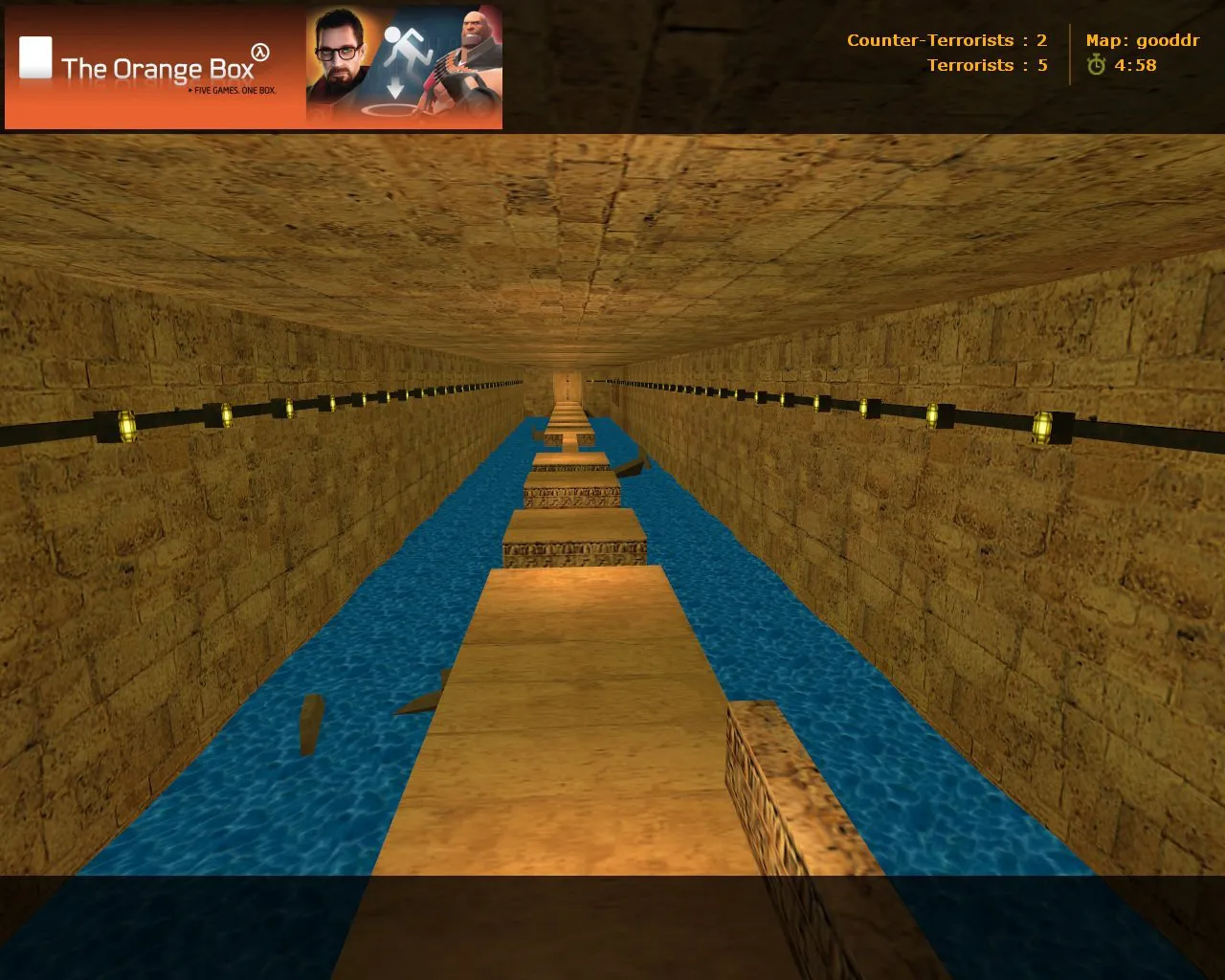 deathrun_dustdivi2_final для CS 1.6: баланс сторон, точки, .nav и оптимизация карты - скриншот 5