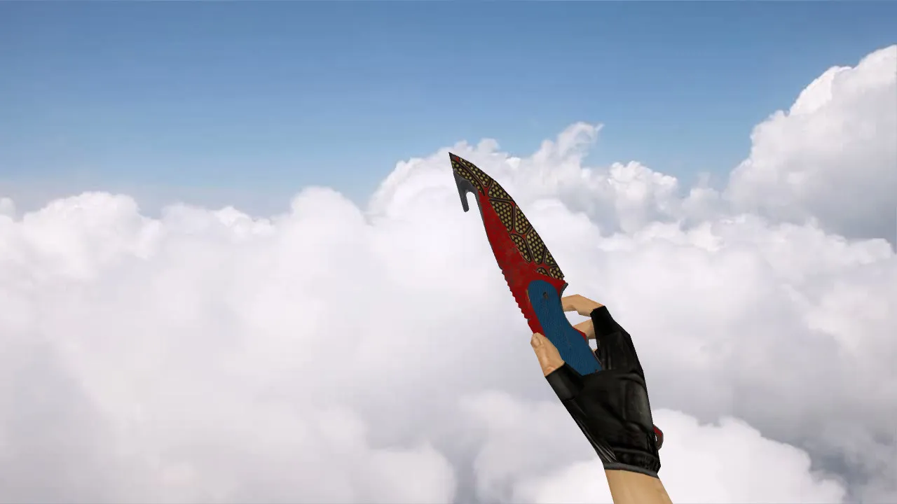 Gut Knife Project X v_ и p_ модели для CS 1.6: звуки, анимация осмотра, качество текстур - скриншот 2