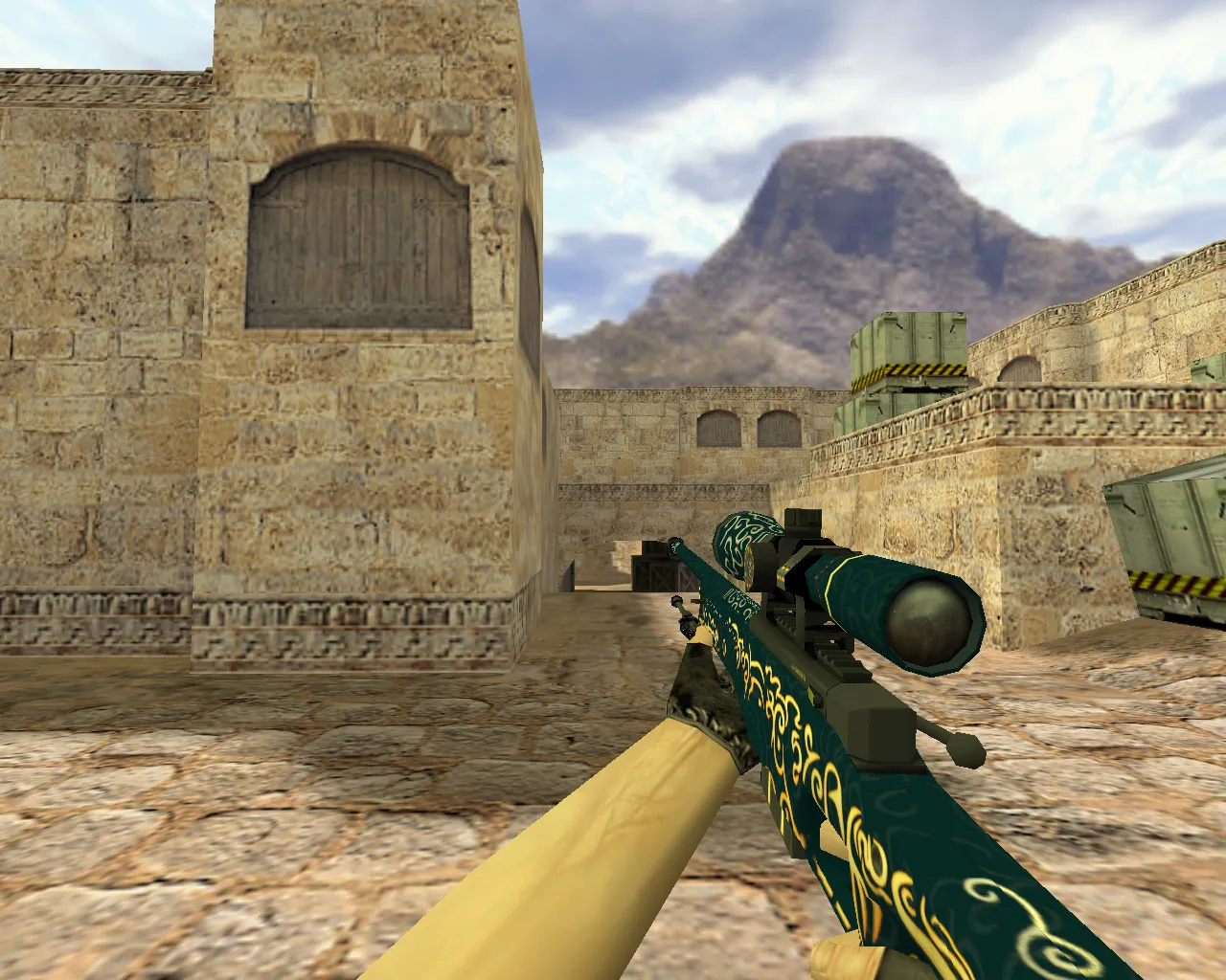 Модель AWP Вавилон для CS 1.6 - Уникальная и качественная - скриншот 3