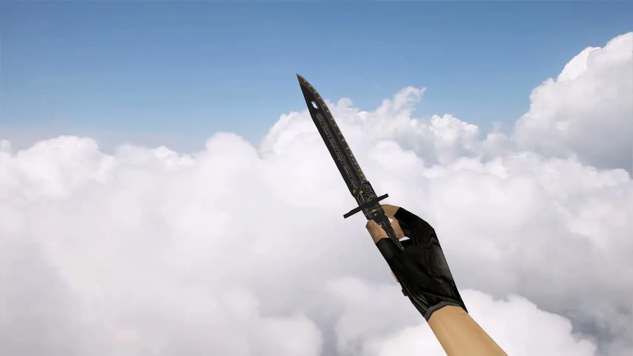 Модель ножа Bayonet Electronic v_model для CS 1.6: звуки, анимация осмотра, текстуры и настройка - скриншот 2