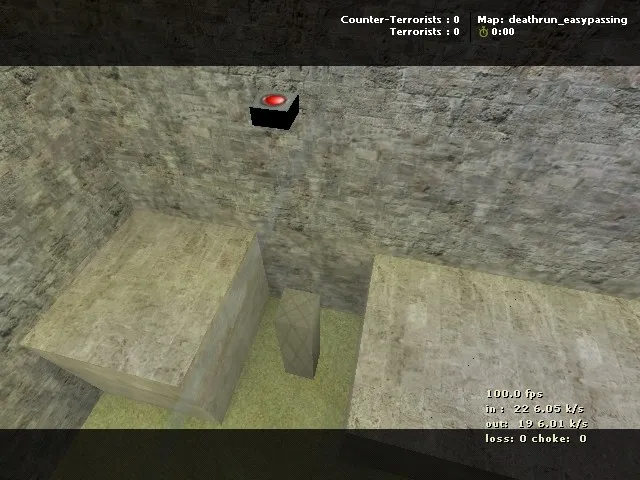 deathrun_easypassing - deathrun-карта для CS 1.6: равновесие команд, ключевые зоны, .nav и производительность - скриншот 3