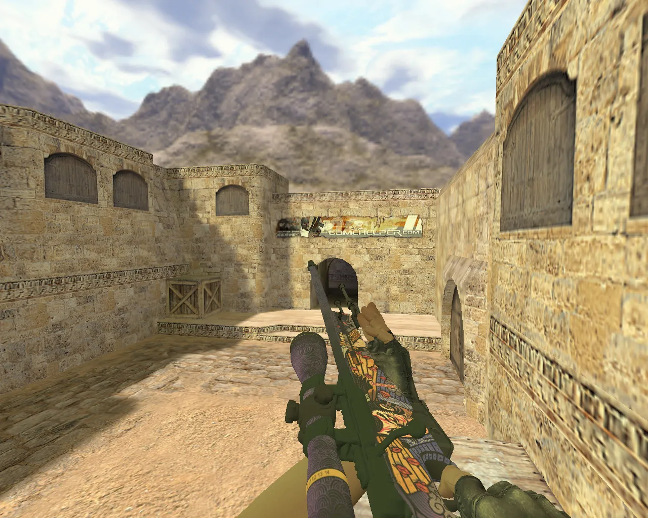 Модель «AWP Oni Taiji» для CS 1.6 - Высокое качество и точность - скриншот 2