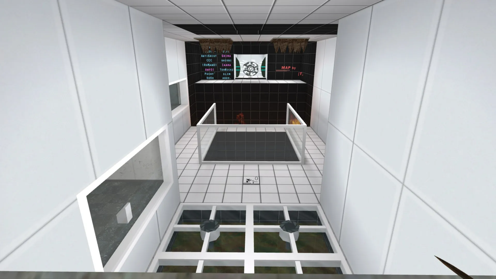 deathrun_aperture3 карта для CS 1.6: ловушки, антифлуд, .nav для ботов, баланс сторон и оптимизация - скриншот 3