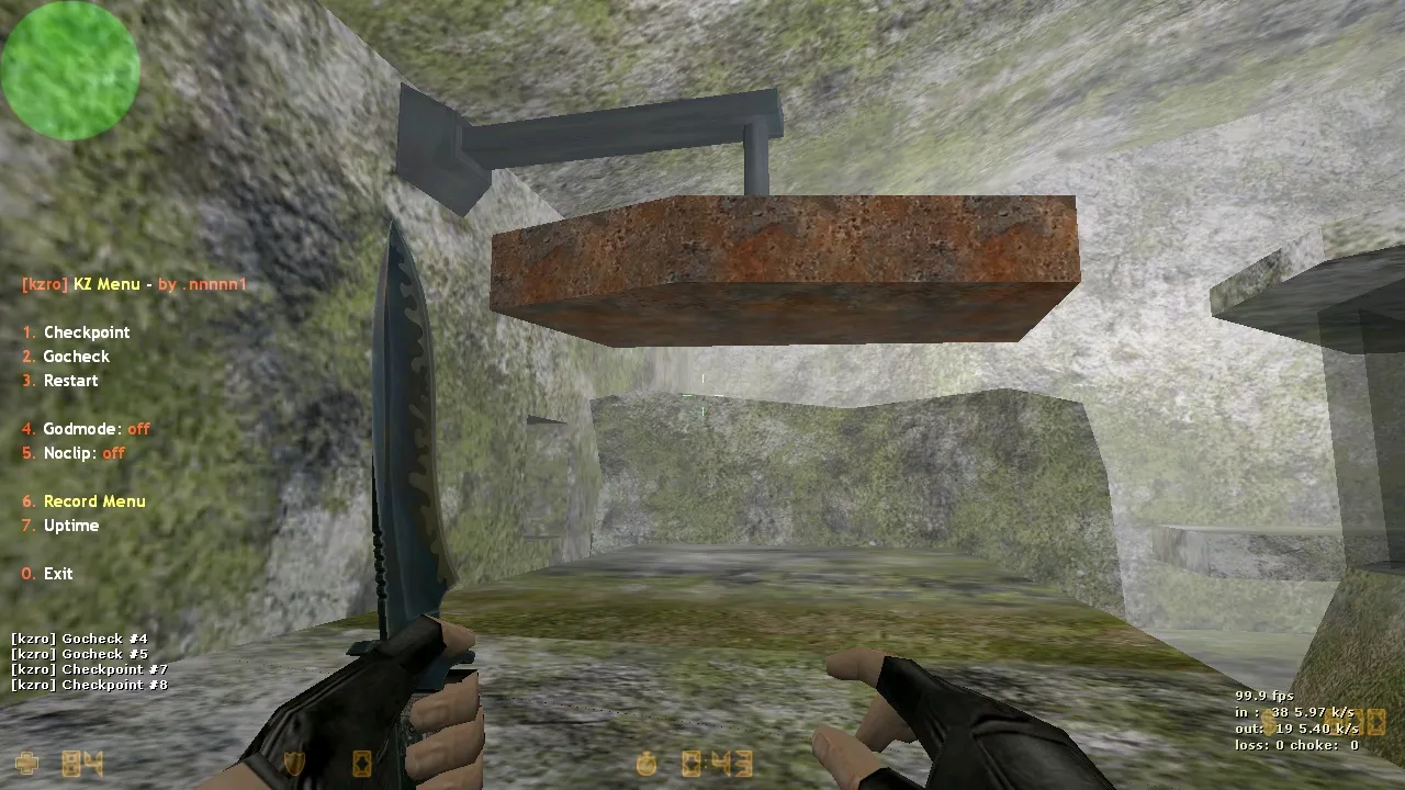 deathrun_absolute для CS 1.6: ловушки, тайминги и точки для CT/T без лагов - скриншот 1