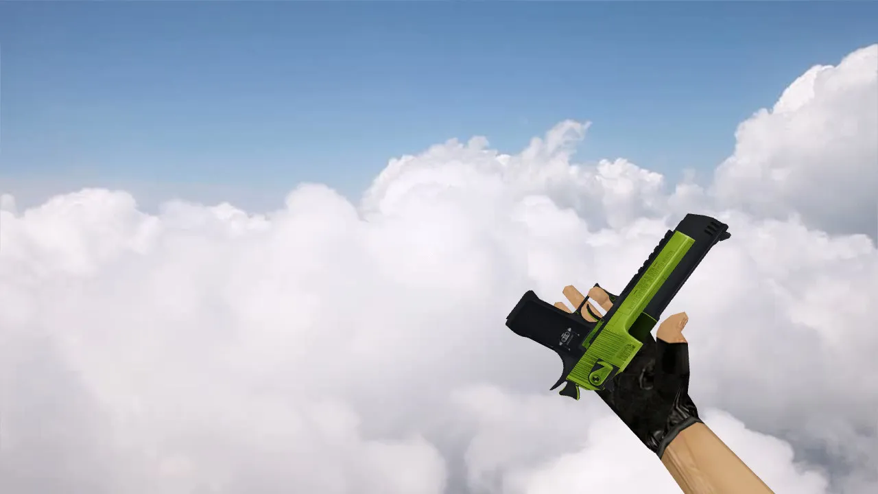 Модель «Deagle Green Boost» для CS 1.6 - Погружение в игровой процесс - скриншот 1