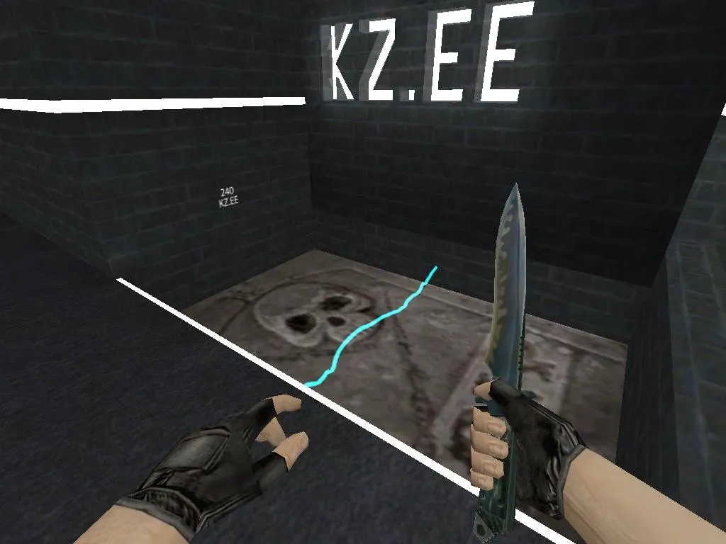 deathrun_av2009_hard - карта для CS 1.6: трасса, ловушки и .nav для ботов - скриншот 1