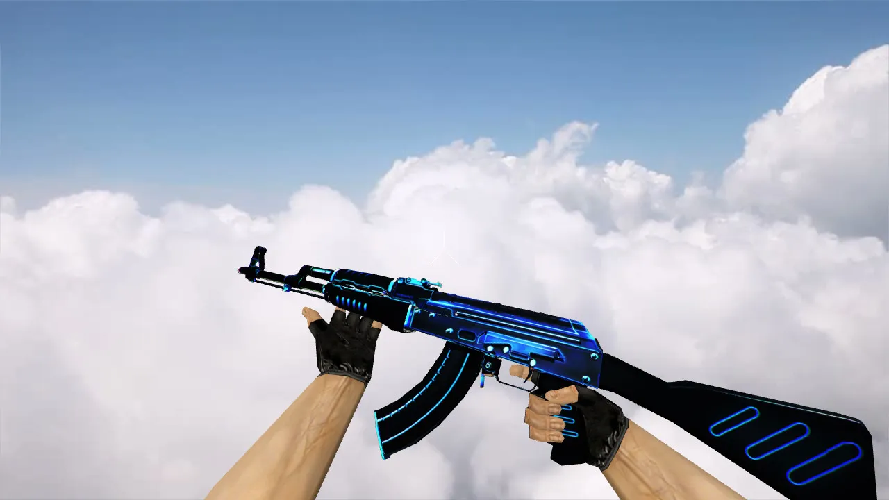 AK-47 Ambient для CS 1.6: усовершенствованная модель оружия - скриншот 1