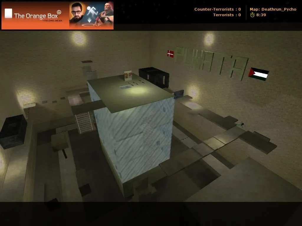 deathrun_extreme_hard для CS 1.6: сложный deathrun, ловушки, баланс и .nav для ботов - скриншот 1