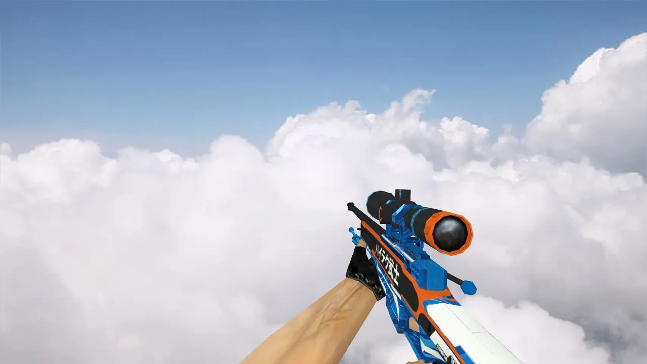 Модель AWP Ronin Evolved для CS 1.6 - Оружие с уникальным дизайном - скриншот 3