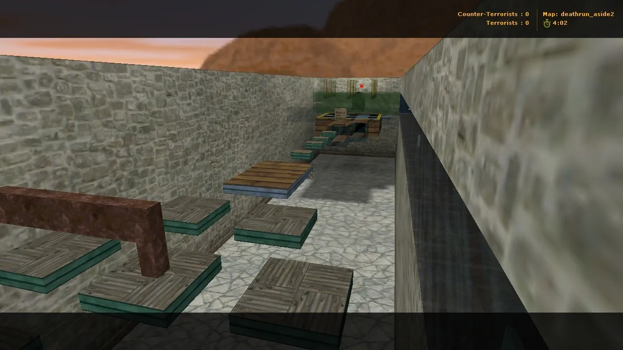deathrun_aside2 для CS 1.6: deathrun-карта, точки, раунды и настройки для стабильной игры - скриншот 1