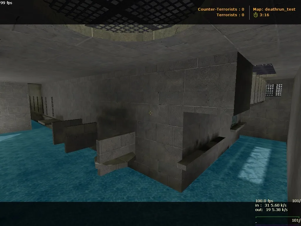 deathrun_adelina - deathrun-карта для CS 1.6: точки, боты .nav, оптимизация и настройка - скриншот 2