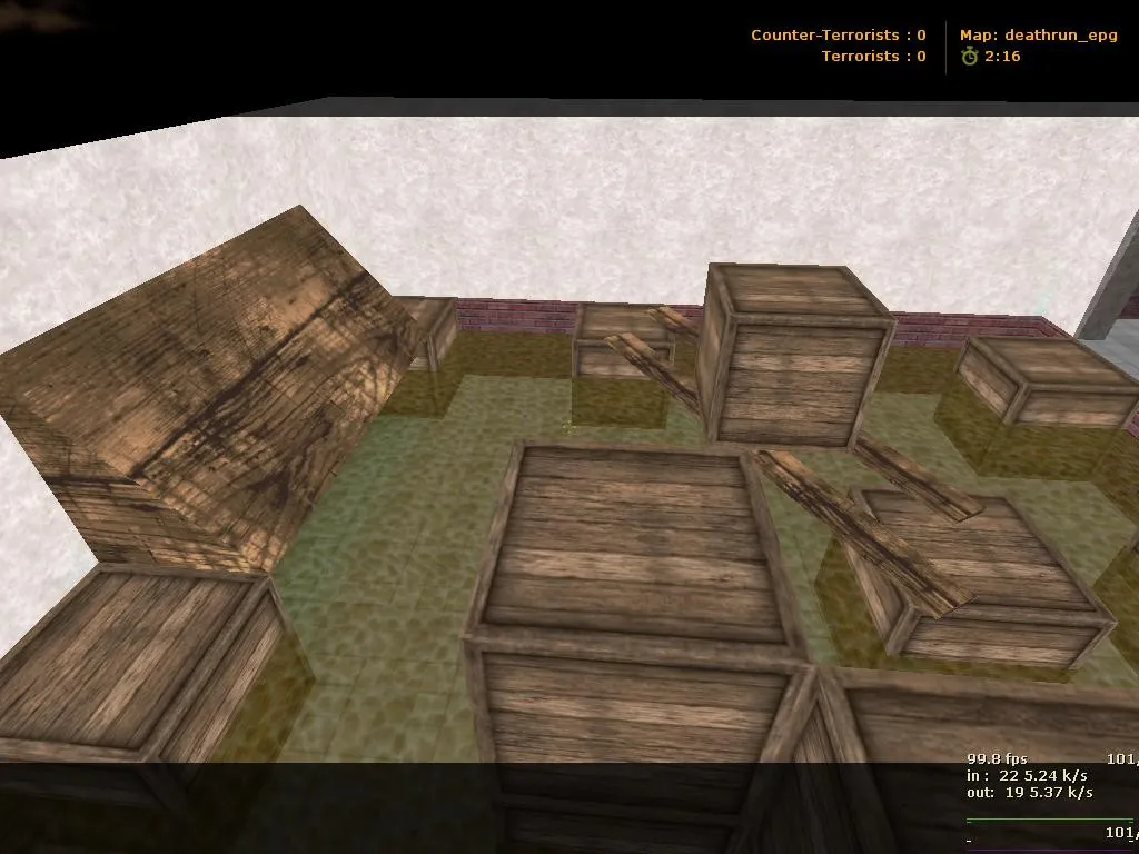 Карта deathrun_epg для CS 1.6: баланс команд, ключевые точки, .nav для ботов и оптимизация wpoly/epoly - скриншот 4