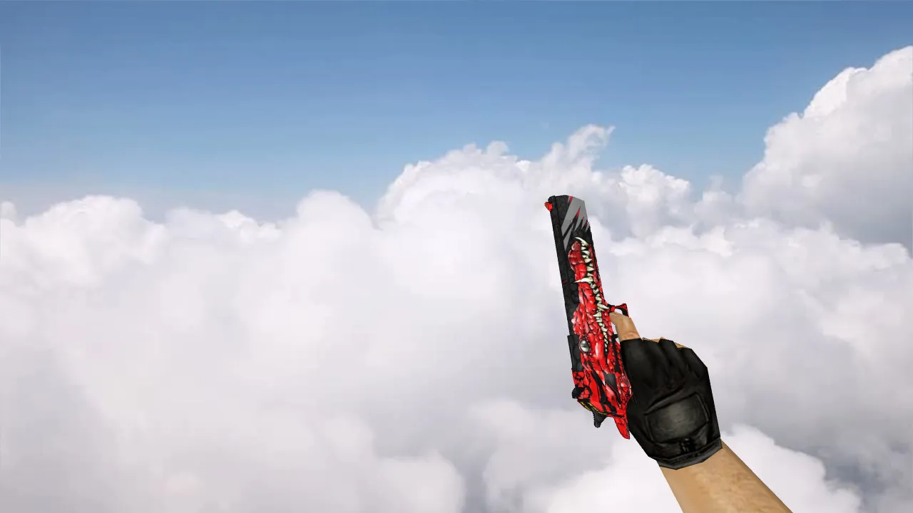 Модель «Deagle Alligator 5000» для CS 1.6: Качественные текстуры и анимация - скриншот 2