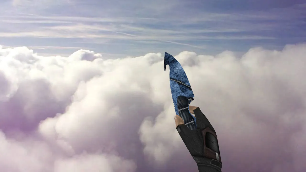 Нож Gut Knife Vibranium v_ в CS 1.6: звуковое сопровождение, анимация осмотра, текстуры, конфигурация и монтаж - скриншот 2
