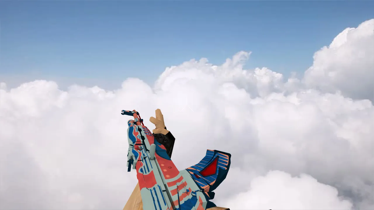 Модель AK-47 Wayfarer 80 v_ для CS 1.6: p_ и w_ с звуками, анимацией осмотра, качеством текстур и настройкой — скриншот 3