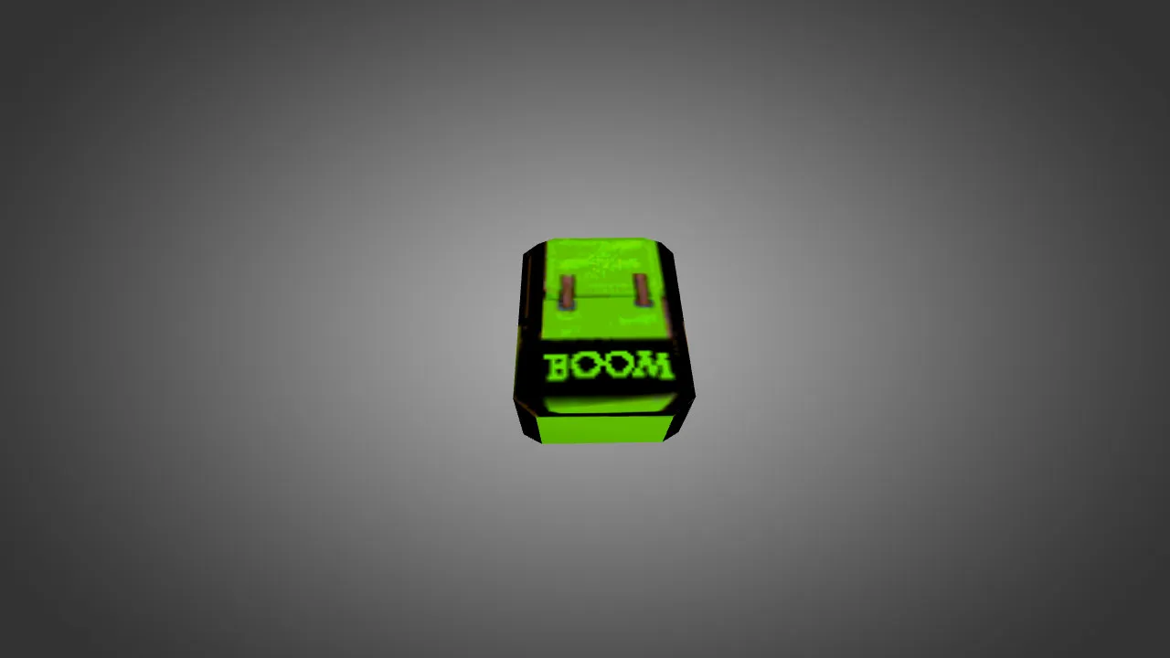 Модель «Green Boom Backpack» v_backpack для CS 1.6: звуки, анимация осмотра и качество текстур - скриншот 2