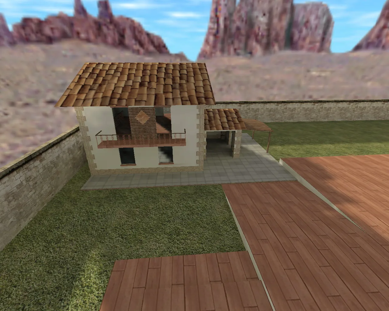 Карта cs_mansion_2013 для CS 1.6: планировка, точки, тактика и оптимизация под стабильный FPS - скриншот 3