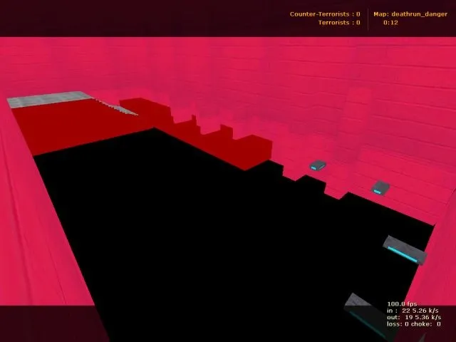 Загрузка карты deathrun_danger для CS 1.6: трамплины, ловушки, контрольные точки, .nav и оптимизация сервера - скриншот 6