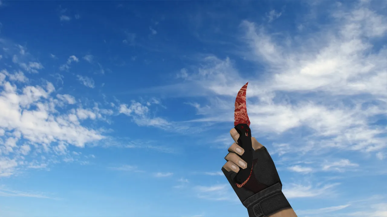 Модель «Flip Knife Aidotu» для CS 1.6: v_ и p_ файлы, звуки, анимация осмотра, качество текстур — скриншот 1