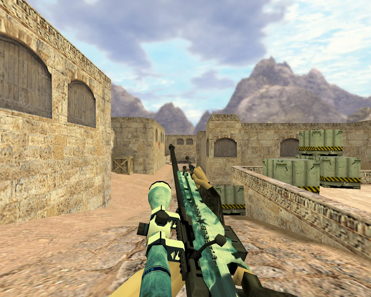 Модель «AWP Черная скала» для CS 1.6 - Скачай сейчас — скриншот 2