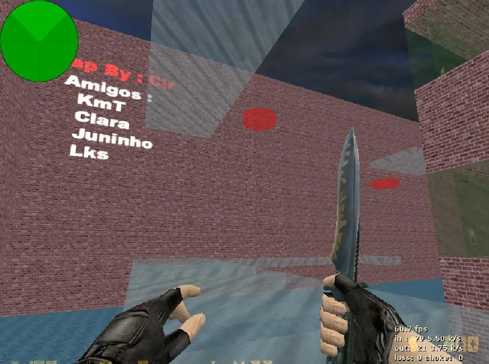 deathrun_glass_d3d - карта Deathrun для CS 1.6: точки, роли, боты (.nav), оптимизация - скриншот 3