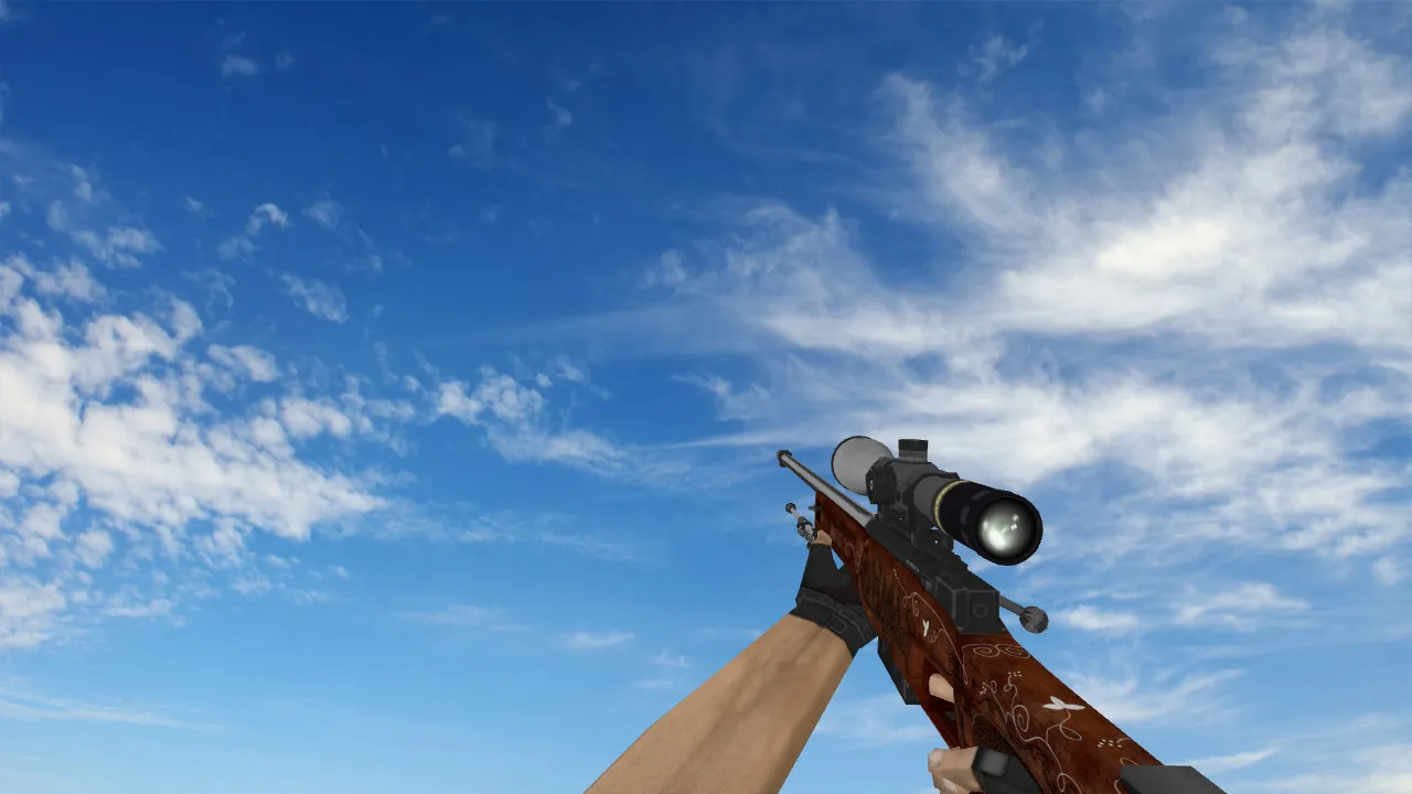 Модель «AWP Hunting» для CS 1.6: Замените стандартное оружие - скриншот 3