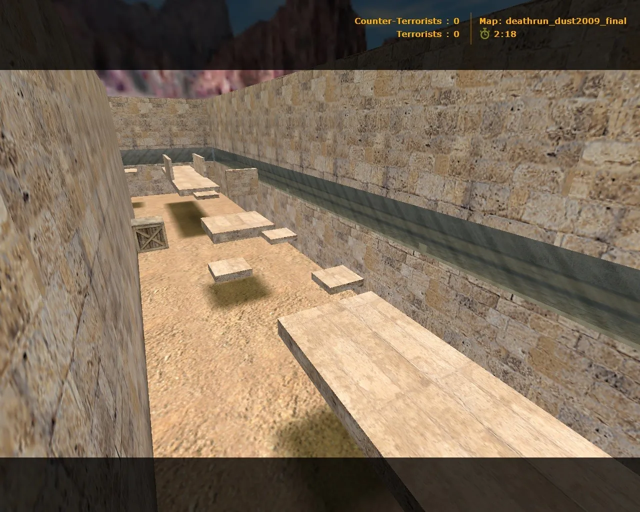 deathrun_dust2009_final для CS 1.6: deathrun-карты, точки, навигация ботов, оптимизация - скриншот 1