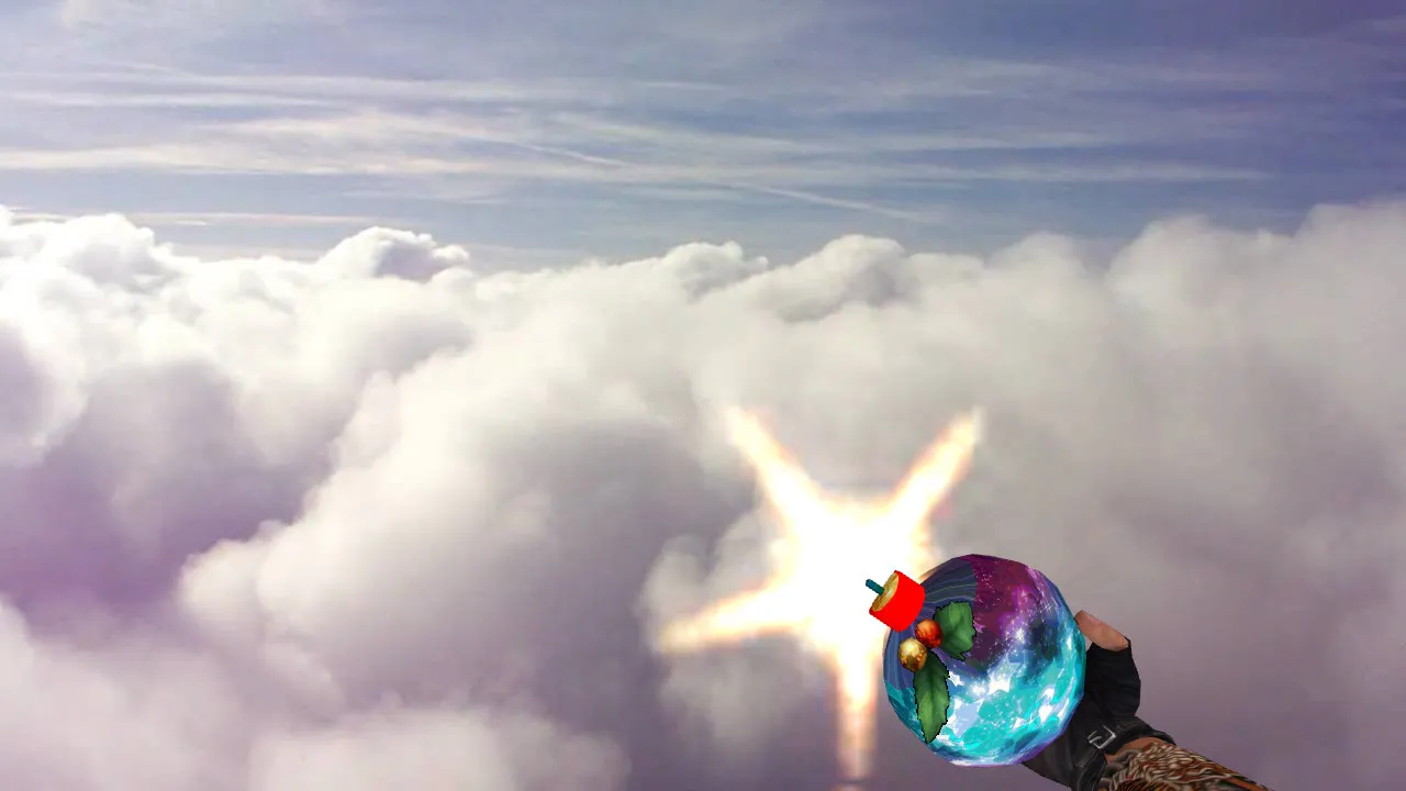 Модель «Xmas Ball Grenade» для CS 1.6: v_ p_ w_ модели, звуки, анимация осмотра, текстуры и настройка без вирусов - скриншот 3