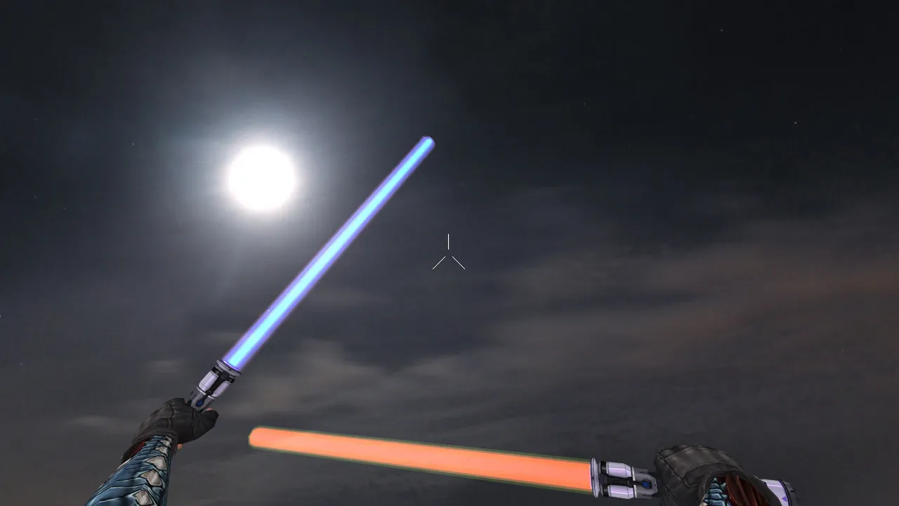 Нож Dual Lightsaber BO v_ для CS 1.6: осмотр, звуки, текстуры и точная геометрия - скриншот 2