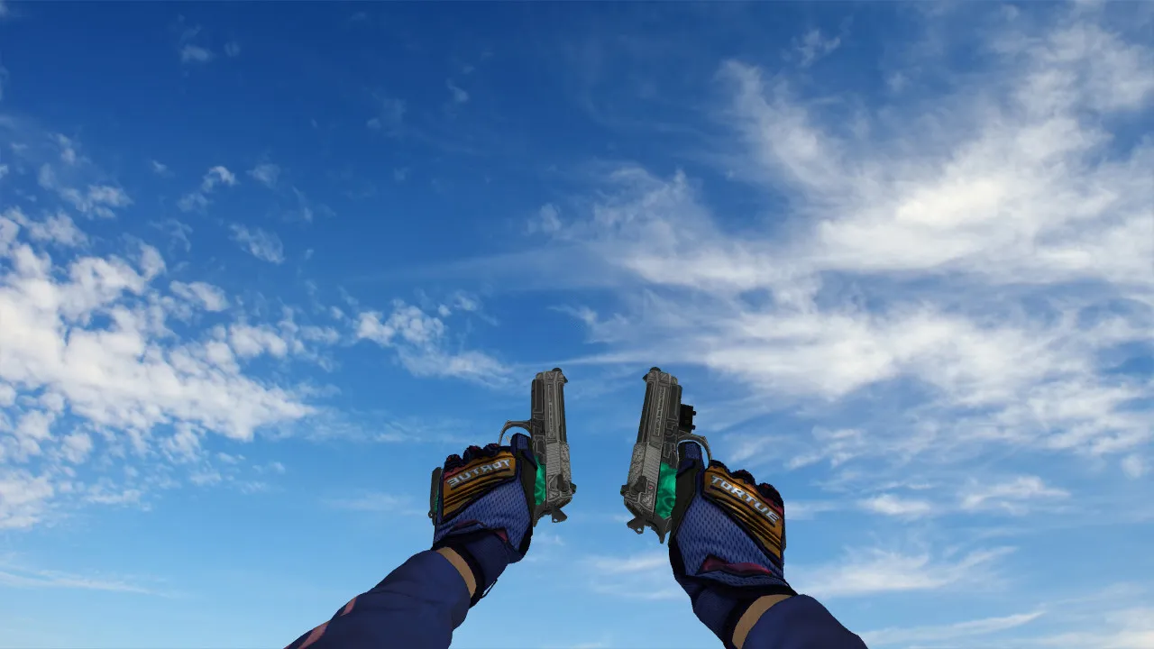 Пак моделей оружия «Specialist Fade Gloves Pack» для CS 1.6: модели v_, p_, w_, звуки, анимация осмотра - скриншот 6