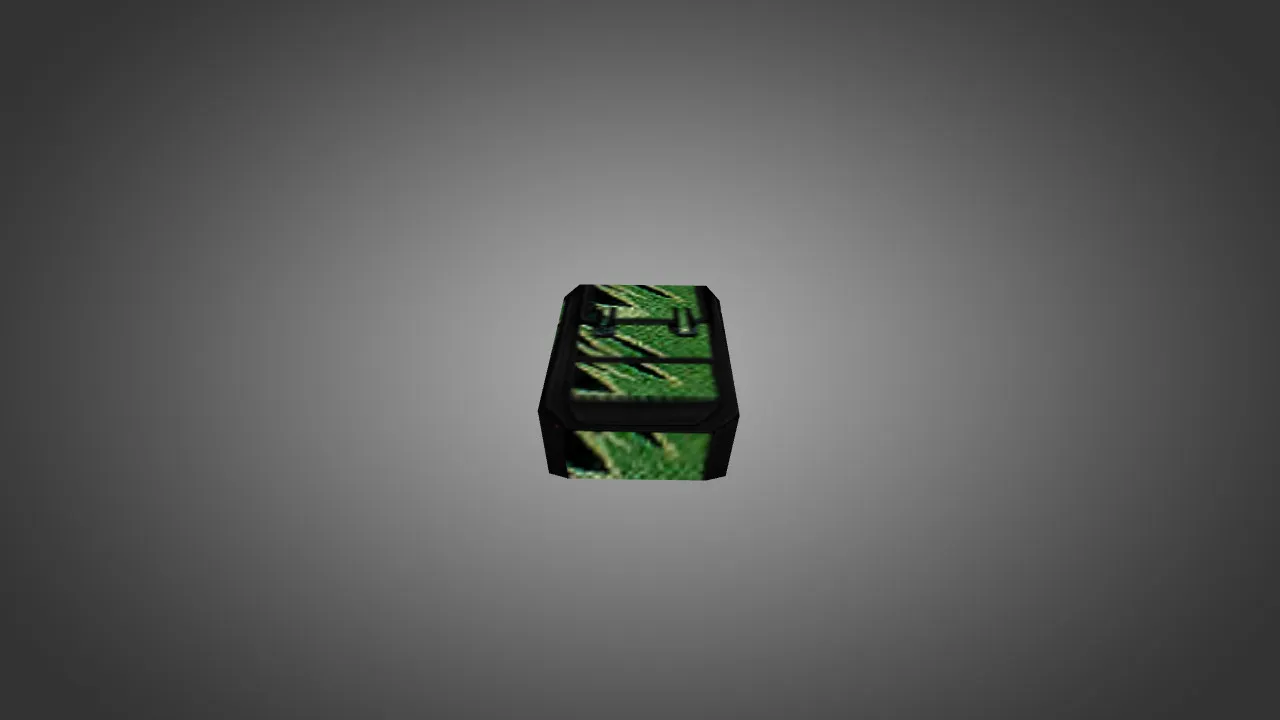 Forest Green Backpack v_ и p_ модель для CS 1.6: звук, анимация осмотра, текстуры и настройка - скриншот 2