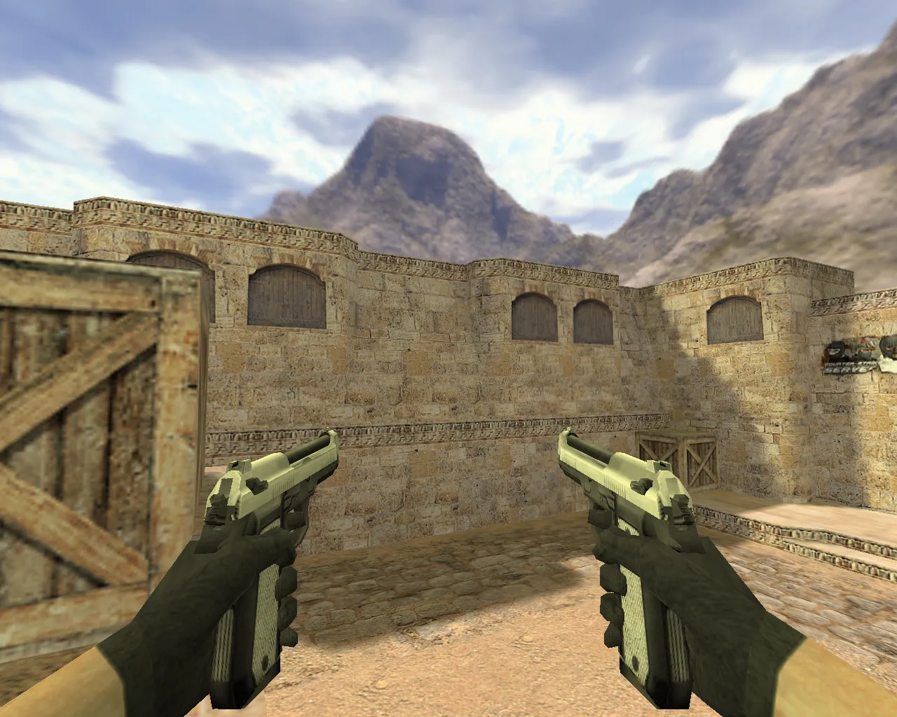 Модель Dual Elites Серебро для CS 1.6 – Качество и стиль - скриншот 1