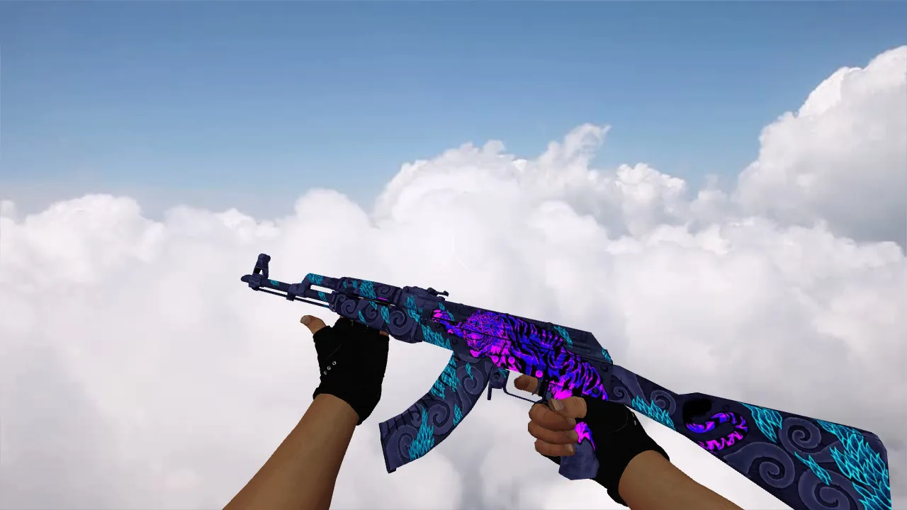 Модель AK-47 Tigerstrike для CS 1.6: v_ p_ w_, звук, анимация осмотра и качество текстур - скриншот 1