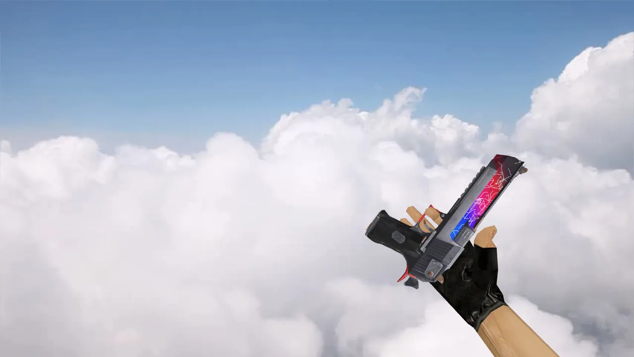 Модель «Deagle Overcharged Red» для CS 1.6 - Прокачай свой стиль - скриншот 1