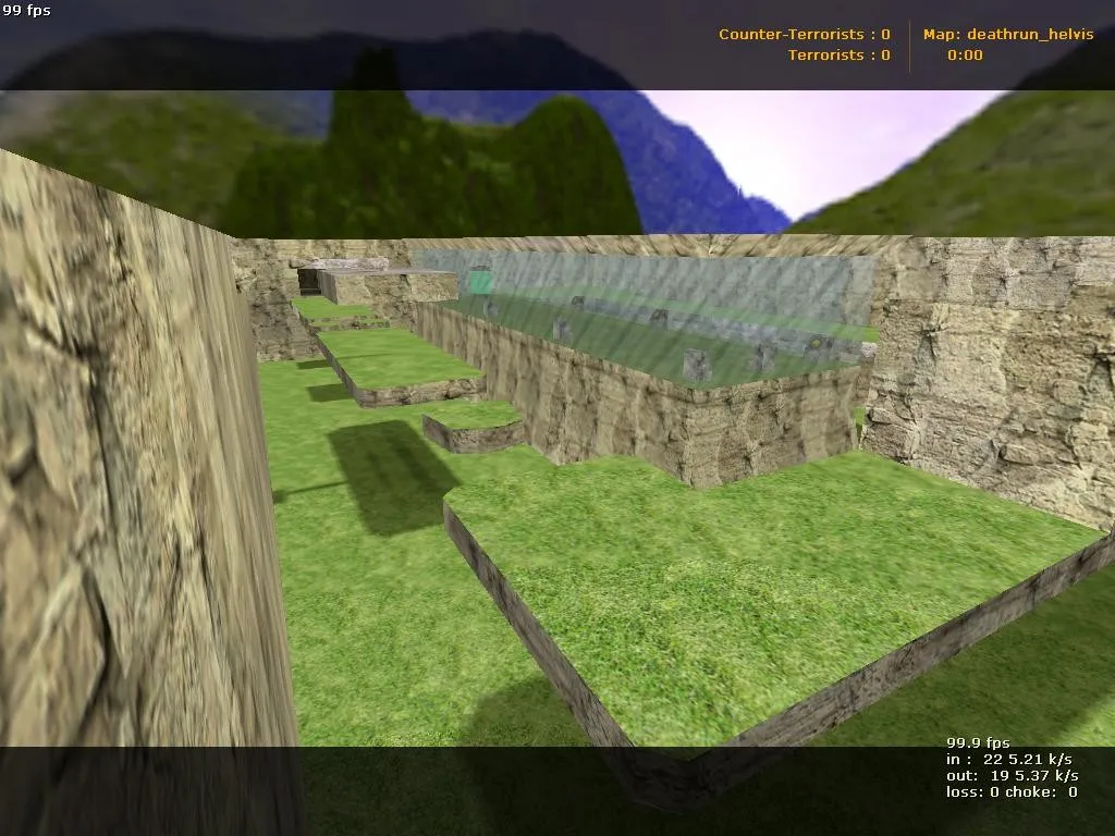 deathrun_helvis для CS 1.6: Deathrun-карты, стратегии за CT/T и конфиг для стабильного FPS - скриншот 2