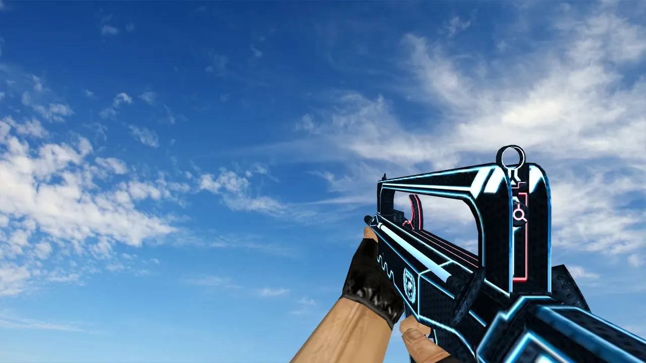 Модель «FAMAS SFWC» для CS 1.6 - Качественные текстуры и анимация - скриншот 1